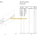 Hitachi AX38U-6A Hydraulic Excavator Inner Parts Catalog