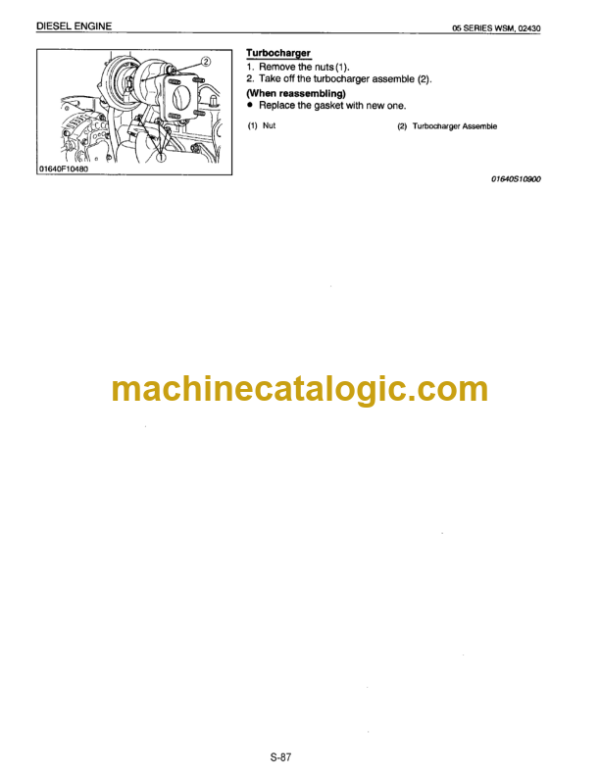 Hitachi 05 SERIES Engine Manual