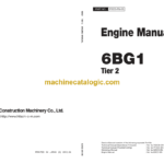 Hitachi 6BG1 Tier 2 Engine Manual