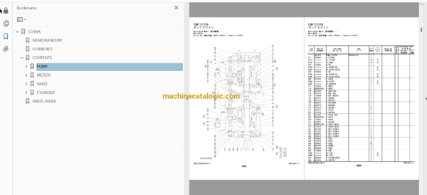 Hitachi EH4000AC-3 Rigid Dump Truck Ful Parts and Engine Parts Catalog