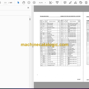 Komatsu PC160-6K PC180LC PC180NLC-6K Hydraulic Excavator Shop Manual (EEBM001101)