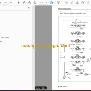 Komatsu PC200LL-7L PC220LL-7L Galeo Hydraulic Excavator Shop Manual (CEBM014300)