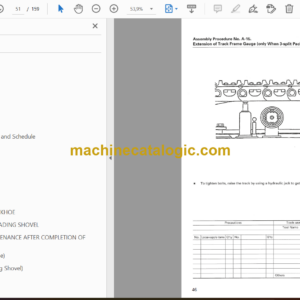 Komatsu PC750-7 PC750LC-7 PC750SE-7 PC800-7 PC800SE-7 Hydraulic Excavator Field Assembly Manual (GEN00014-03)