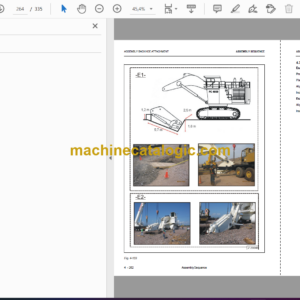 Komatsu PC4000-6 Hydraulic Excavator Field Assembly Manual (FAM-PC4000-08205)