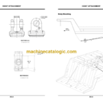 Hitachi R90C, EH1600, EH1700, EH1700-3 TS19009 Rigid Dump Truck Dimensions Manual