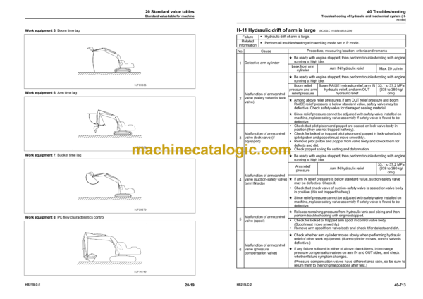 Komatsu HB215LC-2 Hydraulic Excavator Shop Manual (SEN06488-11)