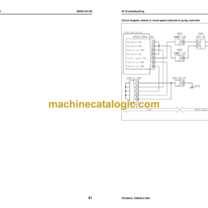 Komatsu PC228US-3E0 PC228USLC-3E0 Hydraulic Excavator Shop Manual (SEN01418-10)