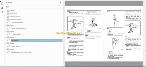 Hitachi 4JJ1 Engine Manual