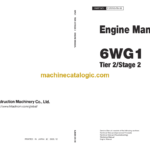 Hitachi 6WG1 Tier 2 Stage 2 Engine Manual