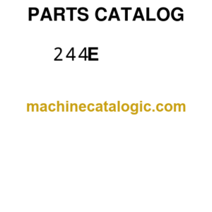 Furukawa 244E Parts Catalog