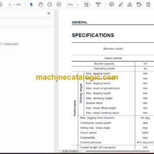 Komatsu PC35MR-2, PC50MR-2 Galeo Hydraulic Excavator Shop Manual (WEBM006200)