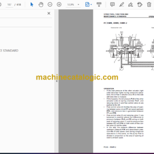 Komatsu PC27MR-2 PC30MR-2 PC35MR-2 PC40MR-2 PC50MR-2 Galeo Hydraulic Excavator Shop Manual (SEBM032405)