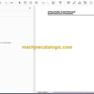 Komatsu PC78MR-6 Hydraulic Excavator Shop Manual (SEBM030604)