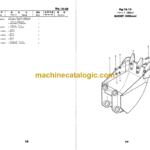 Hitachi EBH, FBH, GBH, HBH Backhoe Parts List