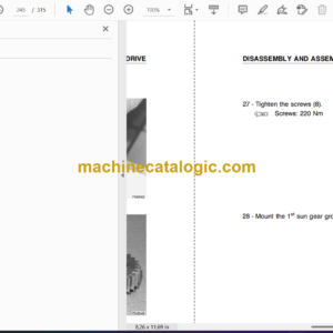 Komatsu PC95-1 Hydraulic Excavator Shop Manual (WEBMPC9500)