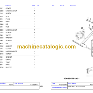 Hitachi EH750-3 8R1AB Parts Catalog