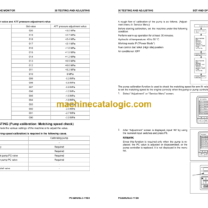 Komatsu PC228USLC-11E0 Hydraulic Excavator Shop Manual (UENBM00552)