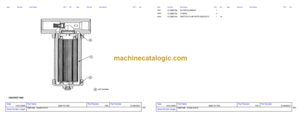 Hitachi EH750-3 8R1AB Parts Catalog