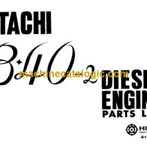 BELL B40-2 Diesel Engine Parts Catalog