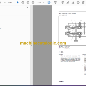 Komatsu PC40MR-3 Hydraulic Excavator Shop Manual (WEN00005-00)