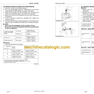 Hitachi 03-M-DI SERIES Engine Manual