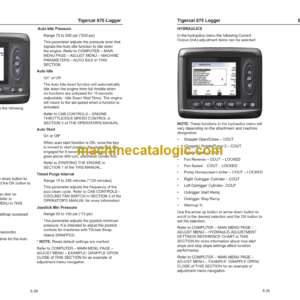 Tigercat 875 Logger Service Manual (8750101 – 8752000) (41269AENG)