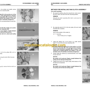 Komatsu HB365LC-3E0 HB365NLC-3E0 Hydraulic Excavator Shop Manual (UENBM00521)