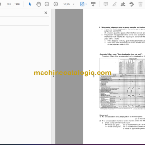 Komatsu PC200 PC200LC-6 PC220 PC220LC-6 Hydraulic Excavator Shop Manual (SEBM003405)