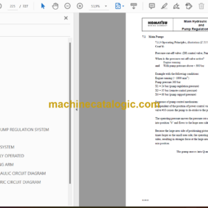 Komatsu PC5500-6 Hydraulic Mining Shovel Shop Manual (SMPC550015018)