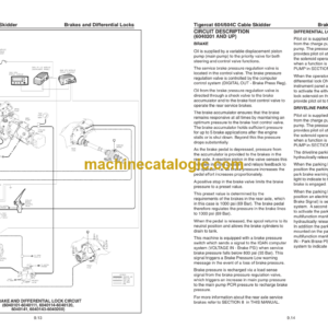 Tigercat 604 Skidder Service Manual (6040101 – 6040200) (26695A)