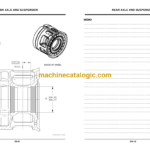 Hitachi EH1100, EH1100-3, EH1100-5 TS20014 Rigid Dump Truck Dimensions Manual