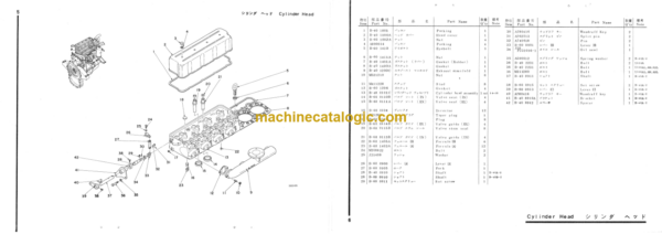 BELL B40-2 Diesel Engine Parts Catalog