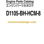 Hitachi D1105-BH-HCM-8 Engine Parts Catalog