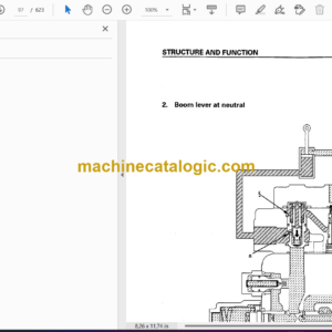 Komatsu PC128UU-2 Hydraulic Excavator Shop Manual (SEBM018506)