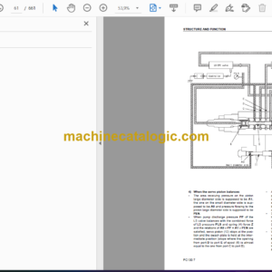 Komatsu PC130-7 Hydraulic Excavator Shop Manual (SEBM036303)