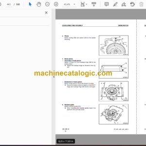 Komatsu PC30R-8 PC46R-8 PC40R-8 PC45R-8 Hydraulic Excavator Shop Manual (SEBM012604)