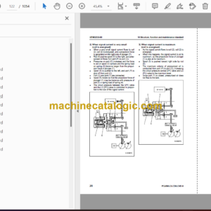 Komatsu PC450-8 PC450LC-8 PC450LCD-8 PC450LCHD-8 Hydraulic Excavator Shop Manual (UEN02223-03)