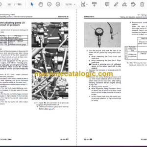 Komatsu PC300-8M0 PC350LC-8M0 Hydraulic Excavator Shop Manual (UENBM00410)