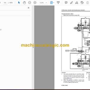 Komatsu PC300-8 PC300LC-8 Hydraulic Excavator Shop Manual (SEN01983-15TH)