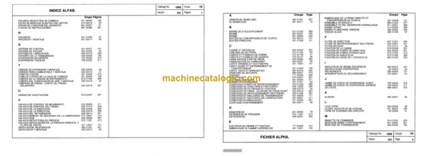 Hitachi EH1050-416LD Parts Catalog