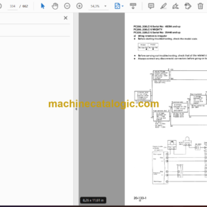 Komatsu PC200 PC200LC-5 MIGHTY PC220 PC220LC-5 Hydraulic Excavator Shop Manual (SEBM02050508)