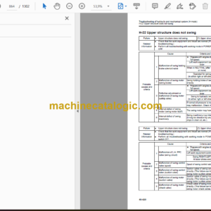 Komatsu PC800 -8R1 PC800LC-8R1 PC800SE-8R1 PC850 -8R1 PC850SE-8R1 Hydraulic Excavator Shop Manual (SEN05279-04)