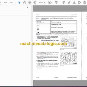 Komatsu PC3000-6 T2 Hydraulic Excavator Shop Manual (06279-xD-GB-1)