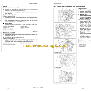 Hitachi 03-M SERIES Engine Manual