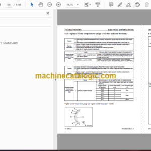 Komatsu PC200LC-8 PC220LC-8 Hydraulic Excavator Shop Manual (CEBM000903)