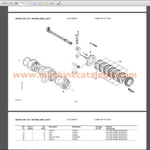 Atlas Copco BOLTEC LC Spare Parts Catalogue (PM No. 8991327300)