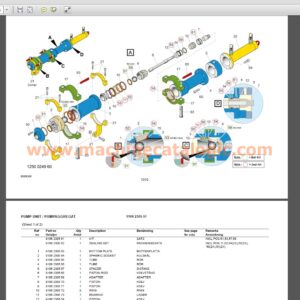 Atlas Copco BOLTEC LC Spare Parts Catalogue (PM No. 8991980700)