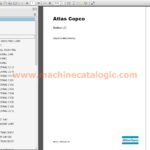 Atlas Copco Boltec LC Diagrams and Drawings (PM No. 8999014500)