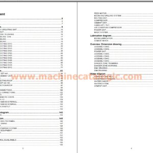 Atlas Copco Boltec LC Diagrams and Drawings (PM No. 8999014500)