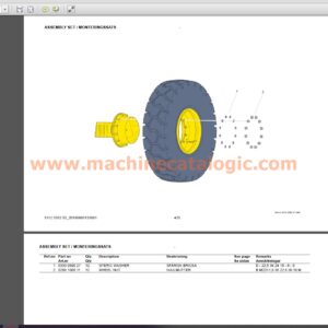 Atlas Copco Boomer E2 C Spare Parts Catalogue (No. 8999 1844 00)